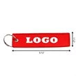 Embroidery Keychain Luggage Tag MOQ 100 | https://www.bestnamebadges.com
