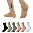 Cotton Grip Yoga Socks With Anti Slip Silicone Soles | https://www.bestnamebadges.com