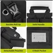 Roll Up Oxford Tools Bag Heavy Storage Pouch Handle | https://www.bestnamebadges.com