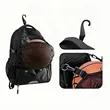 Water Resistant Sports Backpack With Shoe Compartment | https://www.bestnamebadges.com