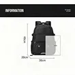 Water Resistant Sports Backpack With Shoe Compartment | https://www.bestnamebadges.com