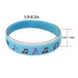 Solid Color Personalized Custom Rubber Wristband Keychain | https://www.bestnamebadges.com