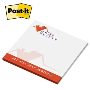 Post-it® Custom Printed Notepad - 4x4 | https://www.bestnamebadges.com