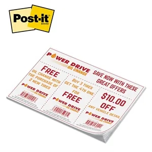Post-it® Custom Printed Notepad - 6