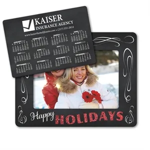 Holiday Calendar Punch Out Picture Frame | https://www.bestnamebadges.com