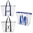 ClearVue EVA Zipper Tote | https://www.bestnamebadges.com