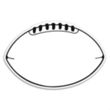 Schedule Football Magnet | https://www.bestnamebadges.com