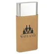 Leatherette Cigar Case w/ Cutter | https://www.bestnamebadges.com
