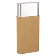 Leatherette Cigar Case w/ Cutter | https://www.bestnamebadges.com