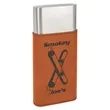 Leatherette Cigar Case w/ Cutter | https://www.bestnamebadges.com