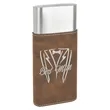 Leatherette Cigar Case w/ Cutter | https://www.bestnamebadges.com