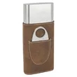 Leatherette Cigar Case w/ Cutter | https://www.bestnamebadges.com