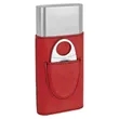 Leatherette Cigar Case w/ Cutter | https://www.bestnamebadges.com