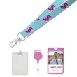Nylon 3/4 inch Lanyard | https://www.bestnamebadges.com
