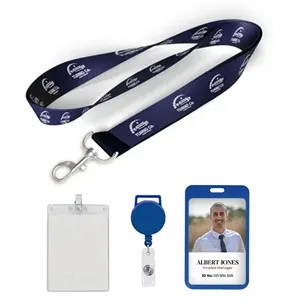 Nylon 5/8 inch Lanyard-A | https://www.bestnamebadges.com