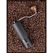Portable Stainless Steel Coffee Grinder With Hand Crank | https://www.bestnamebadges.com