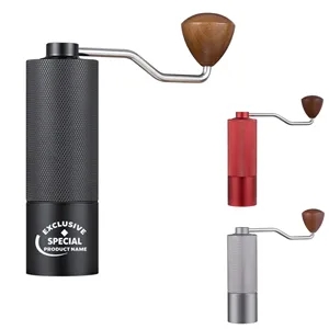 Portable Stainless Steel Coffee Grinder With Hand Crank