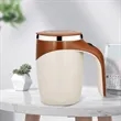 Stainless Steel Lazy Charging Automatic Stirring Coffee Cup | https://www.bestnamebadges.com
