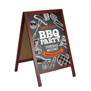 Menu Board Chalkboard A-Frame Kit with Imprint