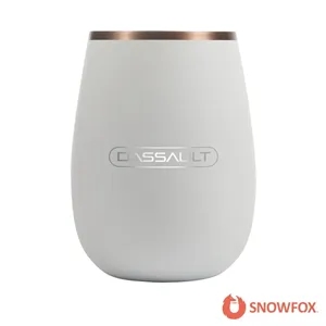 Snowfox® 13.5 oz. Vacuum Insulated Pinot Noir Wine Glass | https://www.bestnamebadges.com