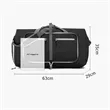 Foldable Travel Duffel Bag with Large Capacity | https://www.bestnamebadges.com