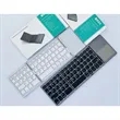 Ultra-Slim Foldable Wireless Bluetooth Keyboard w/ Touchpad | https://www.bestnamebadges.com