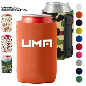 3mm Neoprene Sublimation Can Cooler W/ 3 Pcs Strong Magnet | https://www.bestnamebadges.com