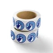 Circle Roll Labels | https://www.bestnamebadges.com