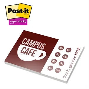 Post-it® Custom Printed Super Sticky Notepad - 3