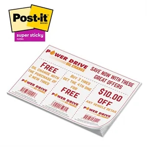 Post-it® Custom Printed Super Sticky Notepad - 6