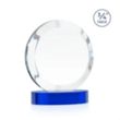 Gibralter Award on Alberton Base - Blue | https://www.bestnamebadges.com