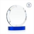 Gibralter Award on Alberton Base - Blue | https://www.bestnamebadges.com