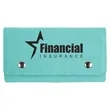 Leatherette Card & Dice Set | https://www.bestnamebadges.com