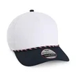 Imperial 5054T 5-Panel The Wrightson Two-Tone Rope Cap | https://www.bestnamebadges.com