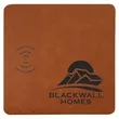 Leatherette Phone Charging Mat | https://www.bestnamebadges.com
