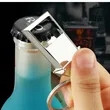 Metal House Keychain with Bottle Opener | https://www.bestnamebadges.com