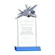 Top Gun Award - Sky Blue | https://www.bestnamebadges.com