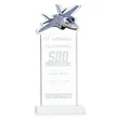 Top Gun Award - White | https://www.bestnamebadges.com