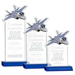 Top Gun Award - Blue | https://www.bestnamebadges.com