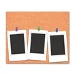 Picture Frame Magnet with 3 Punch Outs | https://www.bestnamebadges.com