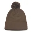 12" Knit Pompon Beanie | https://www.bestnamebadges.com