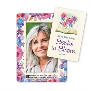 Rectangle Punch Out Picture Frame Magnet | https://www.bestnamebadges.com