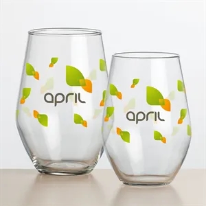 Vale Stemless Wine - VividPrint™ | https://www.bestnamebadges.com