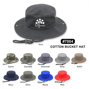 Pre-Washed Bucket/Safari Hat