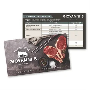 Double Sided Business Card Magnet | https://www.bestnamebadges.com