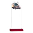 Longhaul Award - Red | https://www.bestnamebadges.com