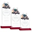 Longhaul Award - Red | https://www.bestnamebadges.com