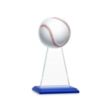 Edenwood Baseball Award - Blue | https://www.bestnamebadges.com