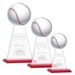 Edenwood Baseball Award - Red | https://www.bestnamebadges.com