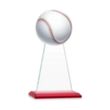 Edenwood Baseball Award - Red | https://www.bestnamebadges.com